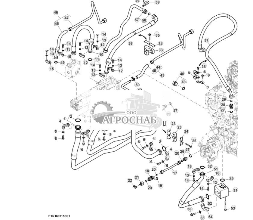 Гидравлические линии, высокий расход, без PTO (12) (801465 - 804100) Гидравлические линии, высокий расход, без PTO (12) (801465 - 804100) - ST873302 667.jpg